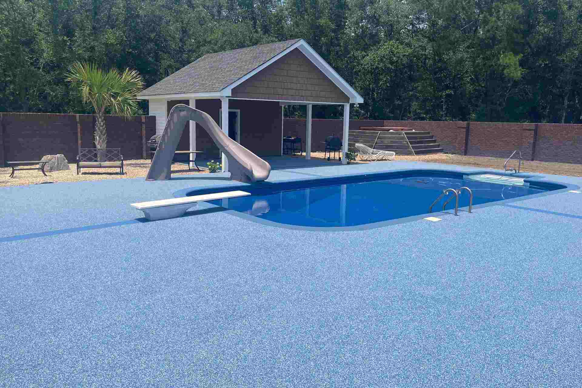 pool deck resurfacing