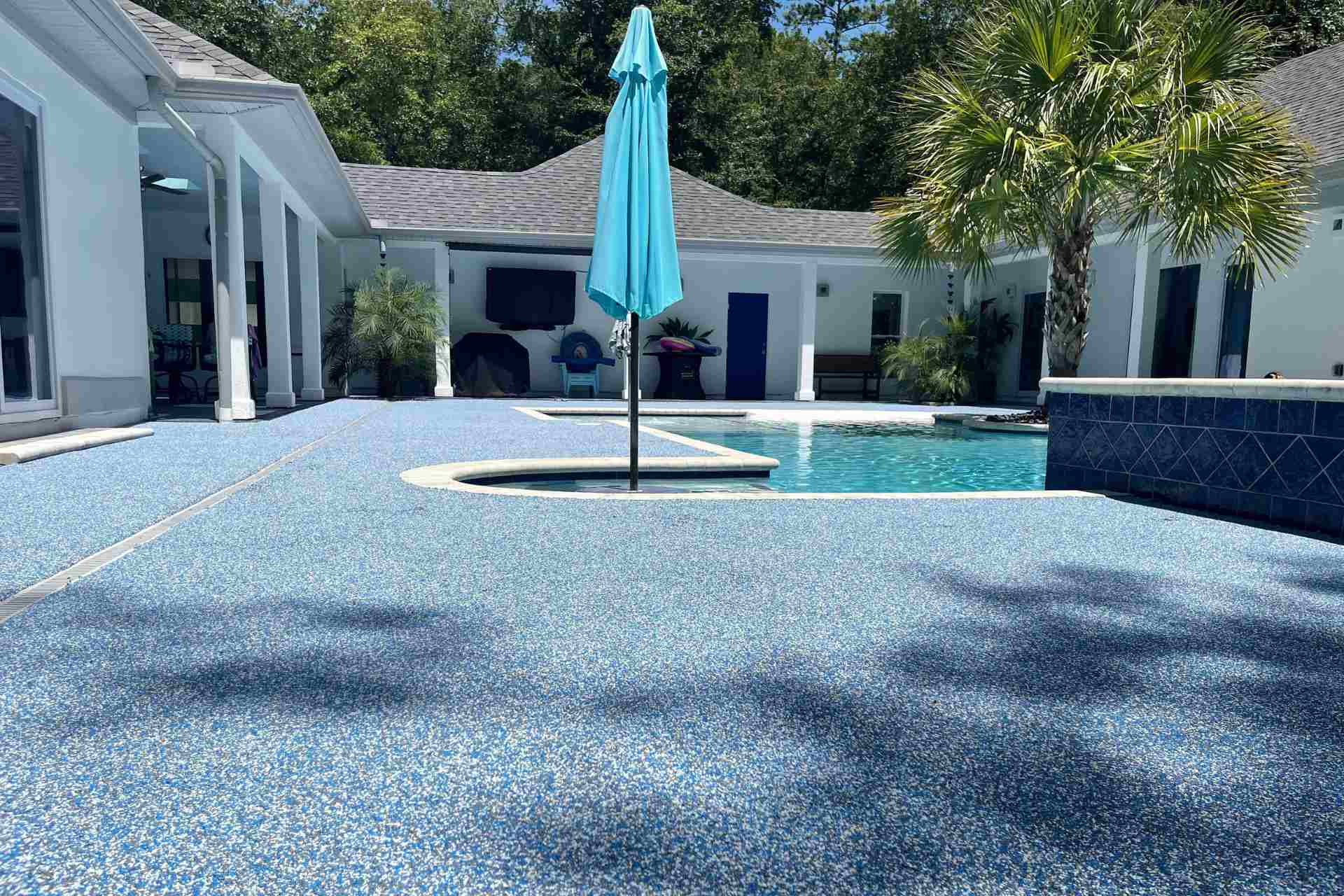 pool deck resurfacing