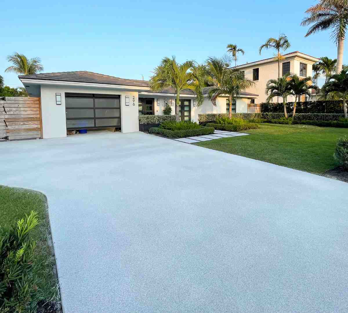 concrete driveway resurfacing