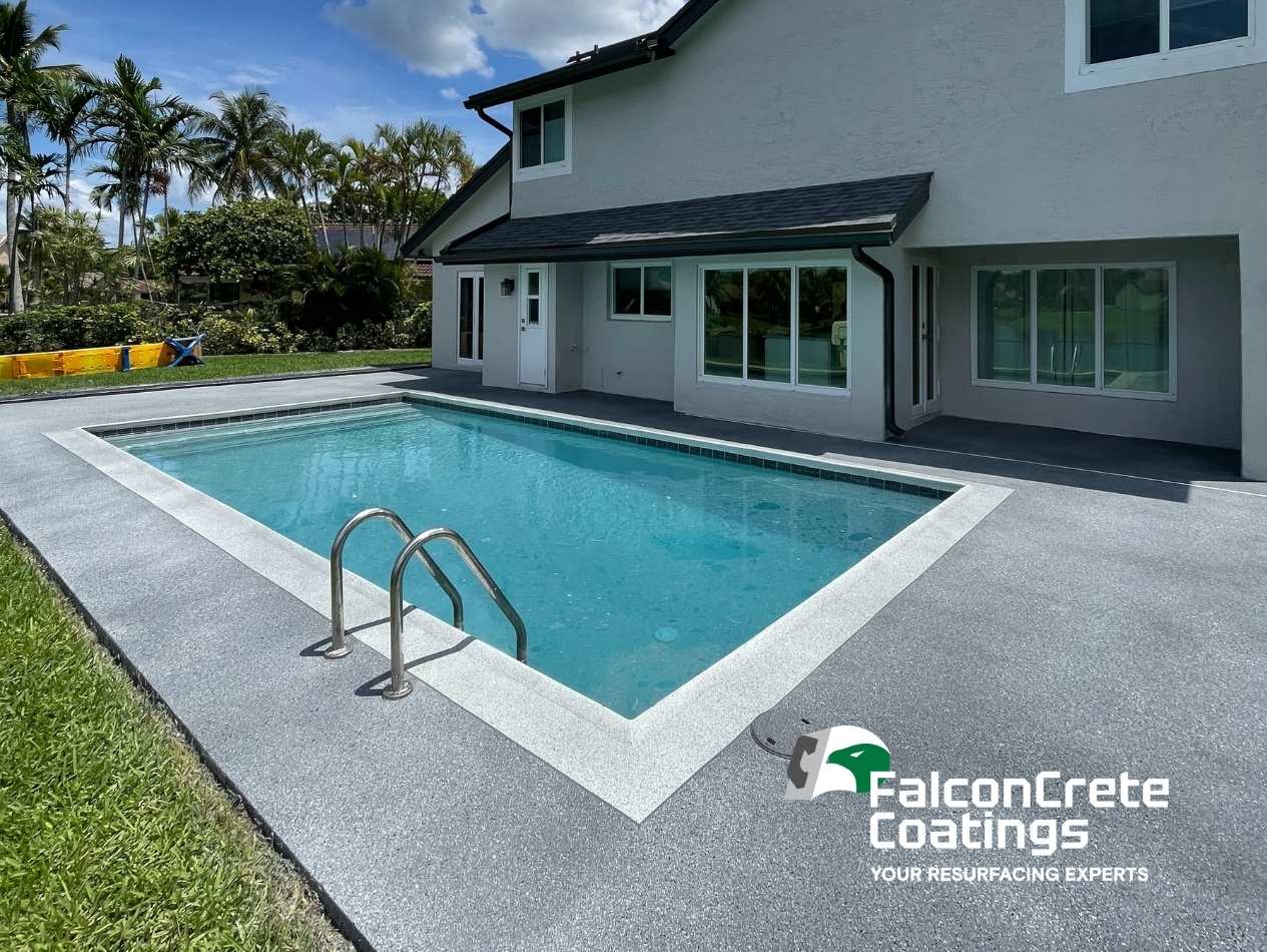 coral gables pool deck resurfacing
