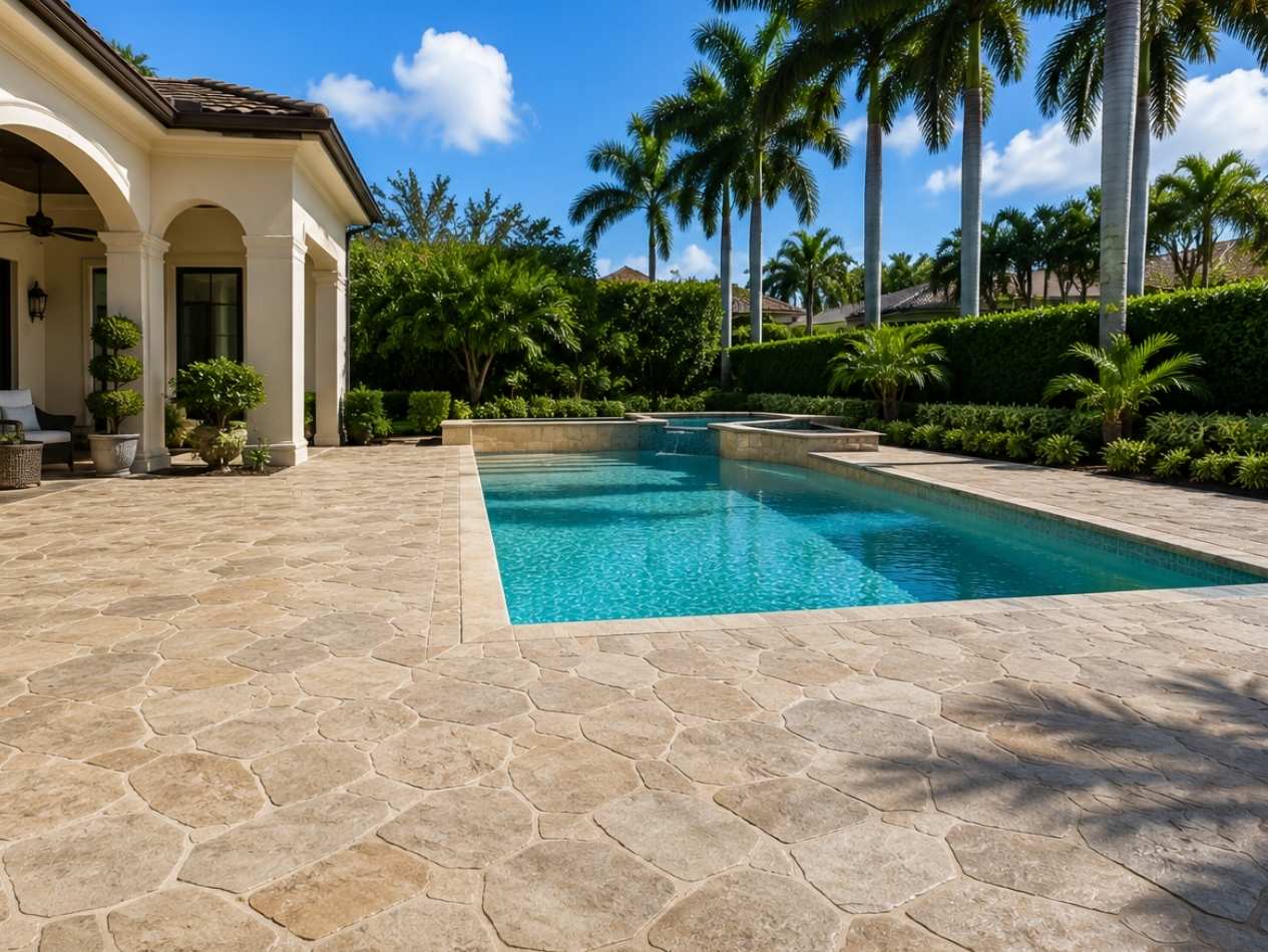 coral gables pool deck resurfacing